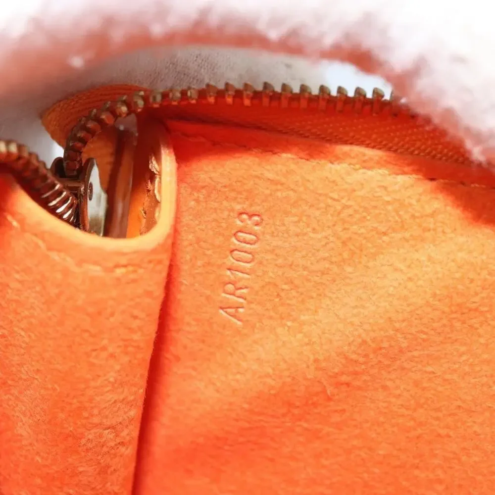 Louis Vuitton Epi Pochette Accessoires Pouch Orange Mandarin